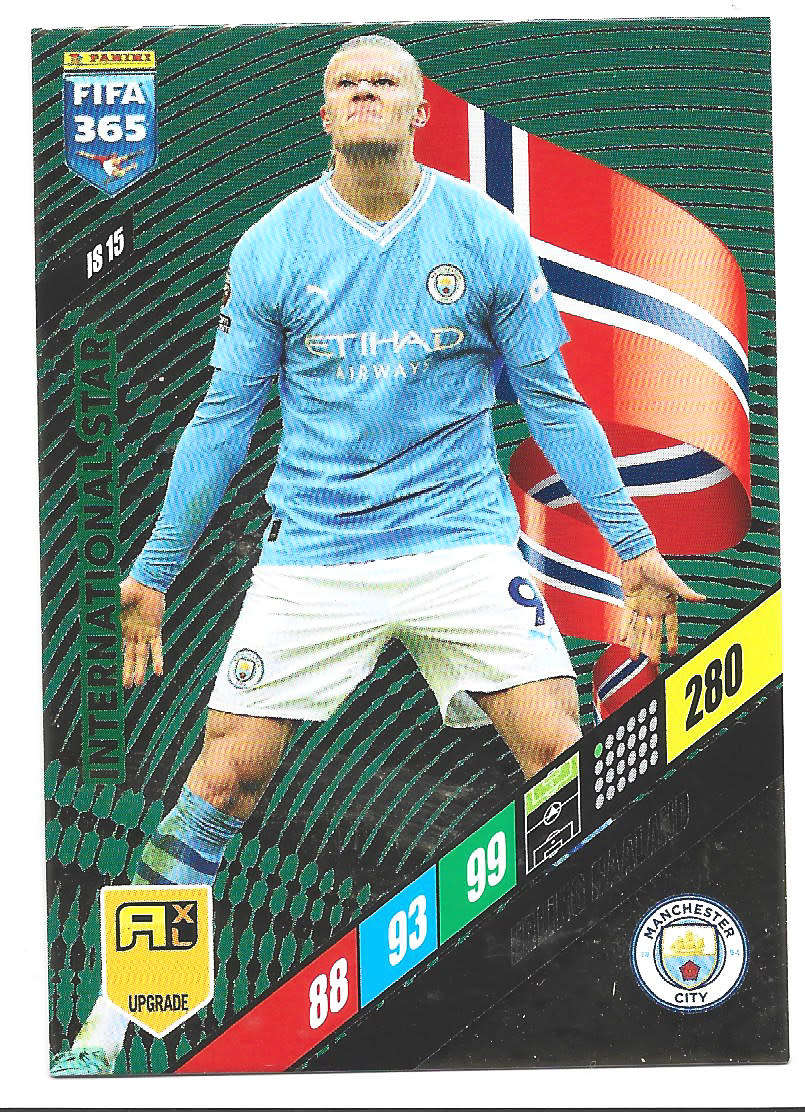 Trading Cards ERLING HAALAND PANINI FIFA 365 COLLECTION UPDATES